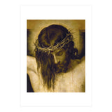 Crucified Christ (detail of the head). Cristo crucificado. Madrid, Prado museum. (Print Only) thumbnail