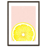 Lemon Slice, Fresh Citrus Kitchen Summer Art thumbnail