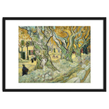VINCENT VAN GOGH: The Road Menders. Date/Period: 1889. Painting. Oil on canvas. thumbnail