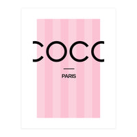 Paris Fashion Quote Art, Coco Chanel, Chic Decor (Print Only)
