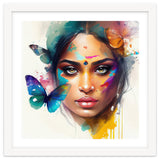 Holi Glow Hindu Portrait thumbnail