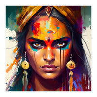 Powerful Hindu Woman #1 (Print Only)