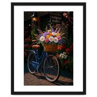The Aesthetic of a Bicycle at a Flower Shop