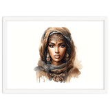 Desert Muse Watercolor Portrait thumbnail