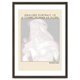 Idealised Portrait of a Young Woman as Flora – Bartolomeo Veneto (ascii art) thumbnail