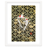 2 Koi In Wood thumbnail