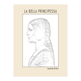 La Bella Principessa – Leonardo Da Vinci Ascii Art (Print Only) thumbnail