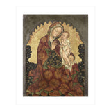 Madonna of Humility. Dating: 1429 - 1439. Measurements: h 53 cm × w 42 cm; d 13.5 cm. (Print Only) thumbnail