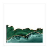 Emerald & Gold Agate Texture 12 (Print Only) thumbnail