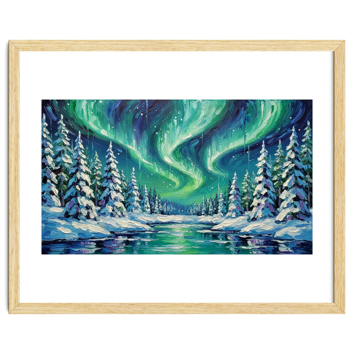 Ethereal Aurora Borealis