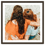 Soul Sisters | Modern Bohemian Friendship BFF Fashion | Friends Companion Summer Travel Painting thumbnail