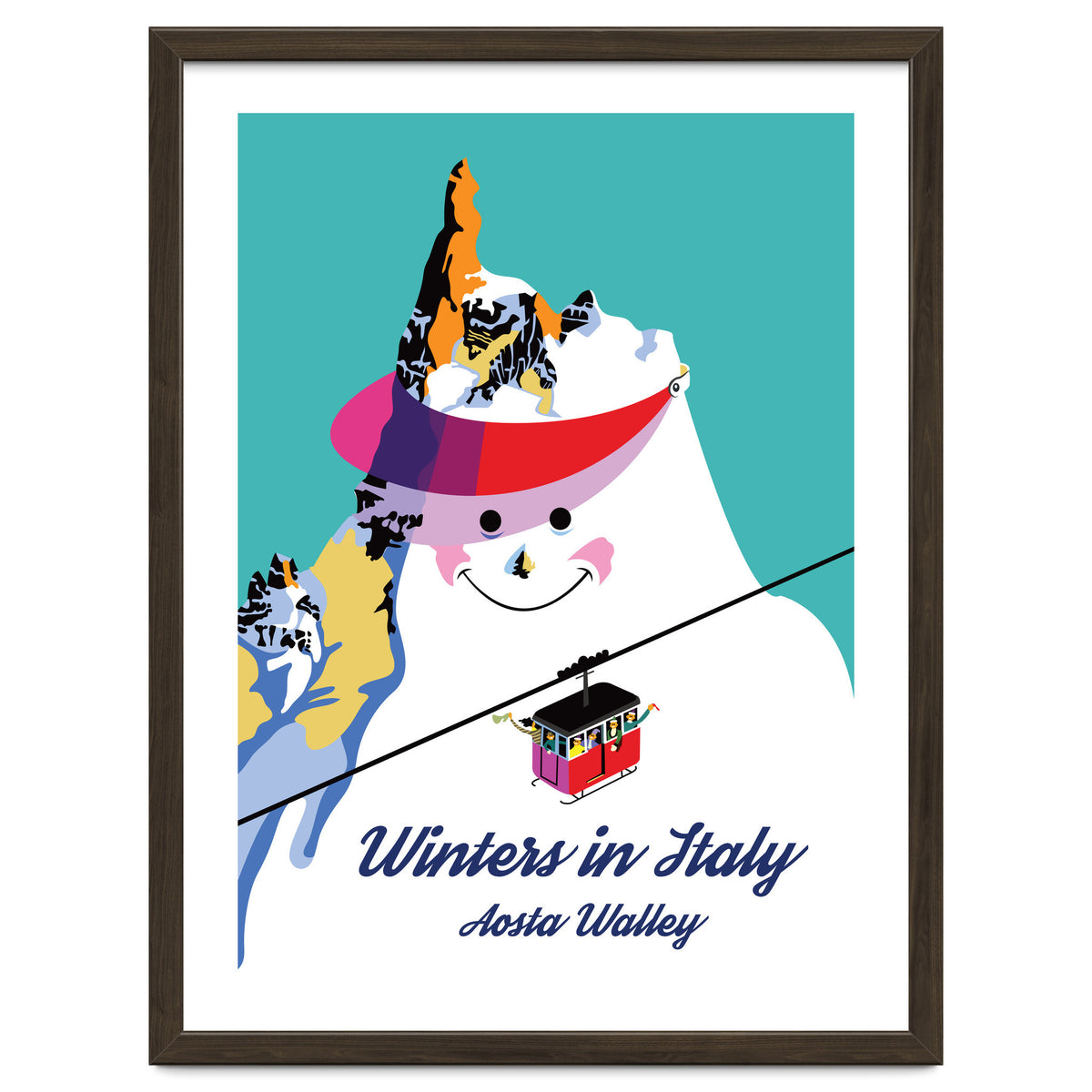 Winters In Italy Aosta Valley