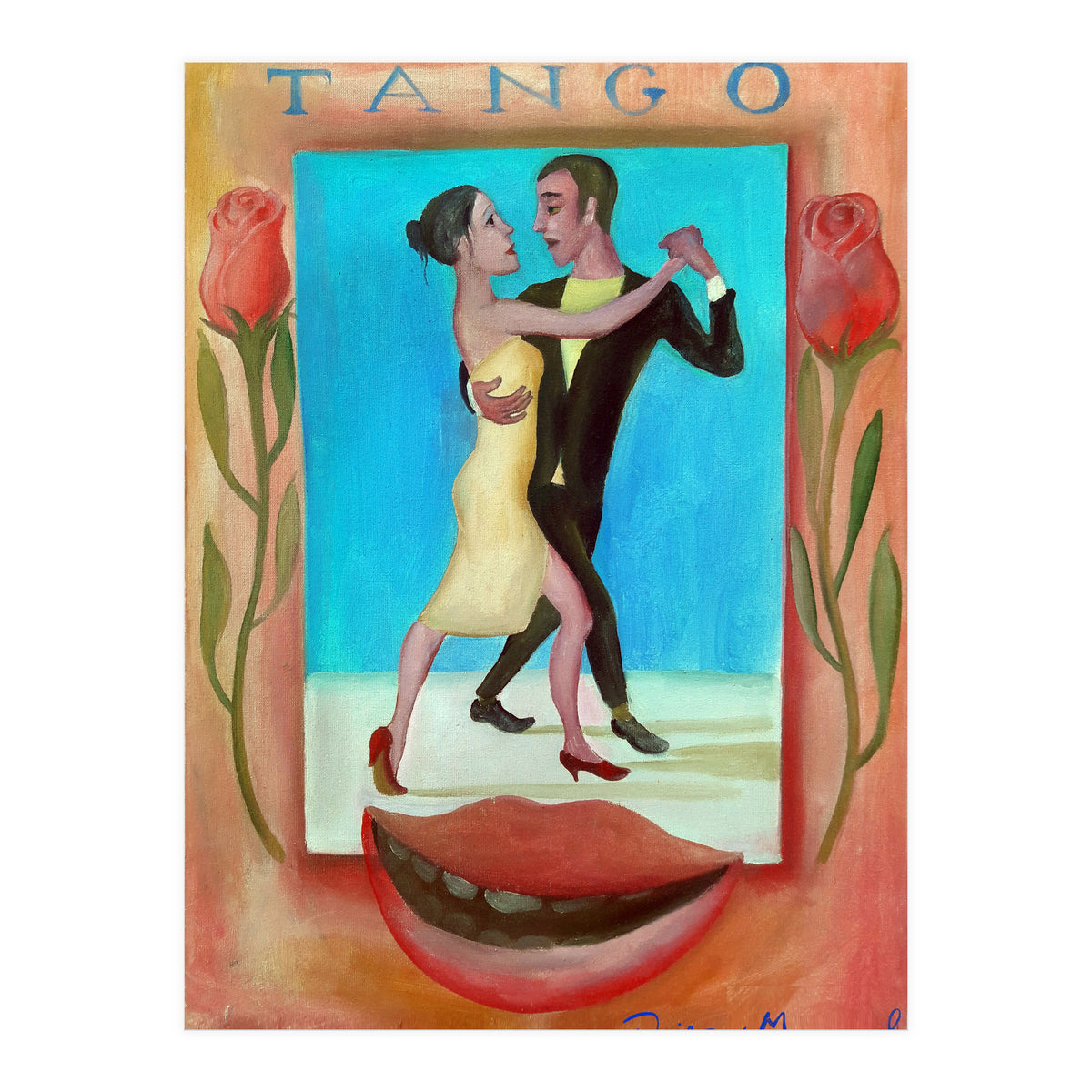 Cartel De Tango Ba (Print Only)
