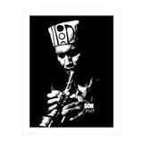 Don Cherry Trumpeter Jazz Music Legend in Grayscale (Print Only) thumbnail