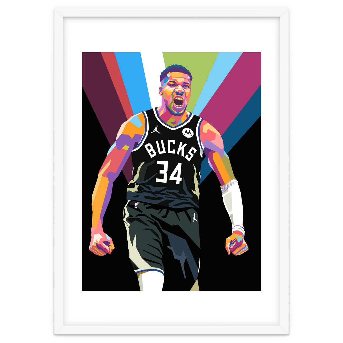Giannis Antetokounmpo art