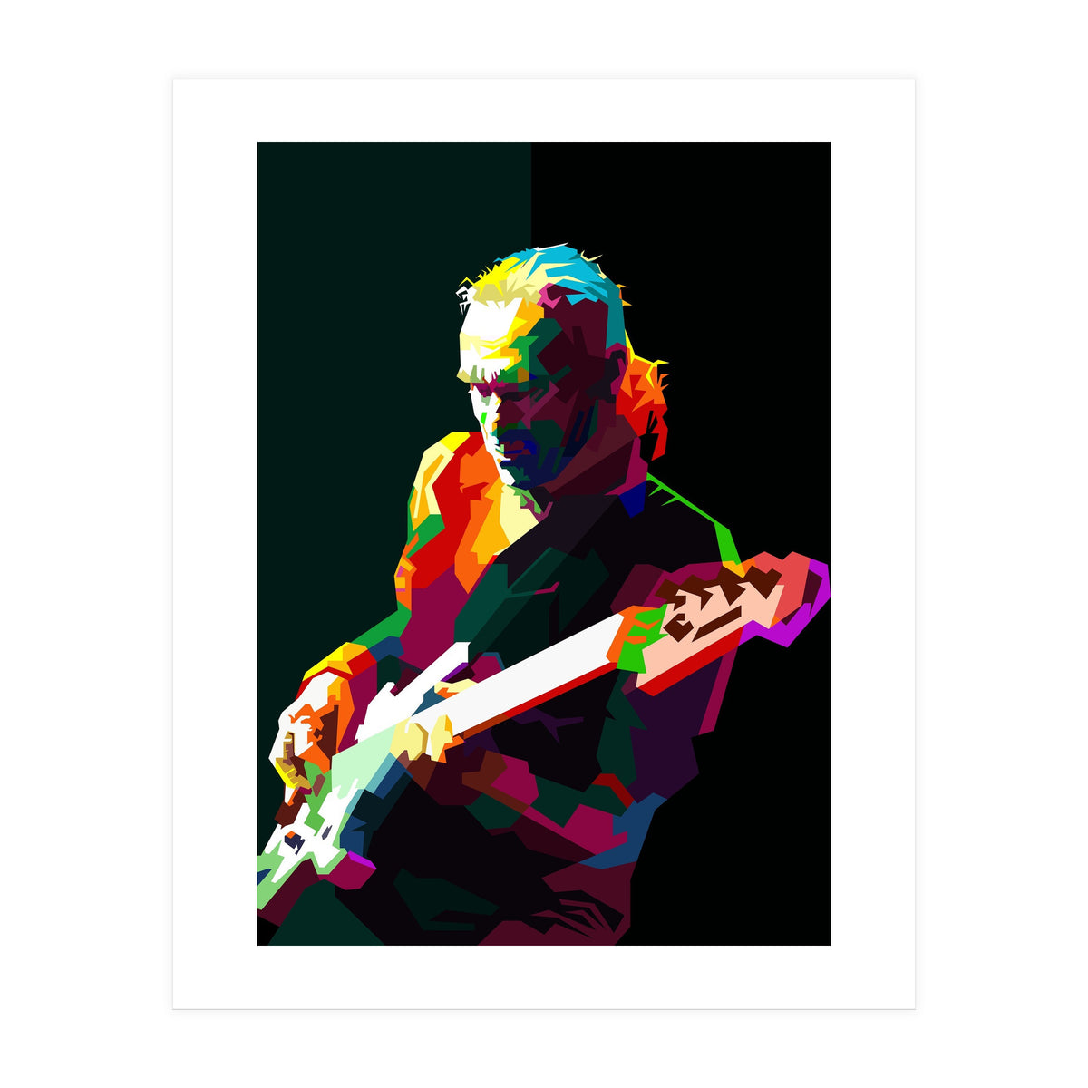 Billy Sheehan Pop Art WPAP (Print Only)