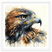 Eagle Gaze Across The Horizon