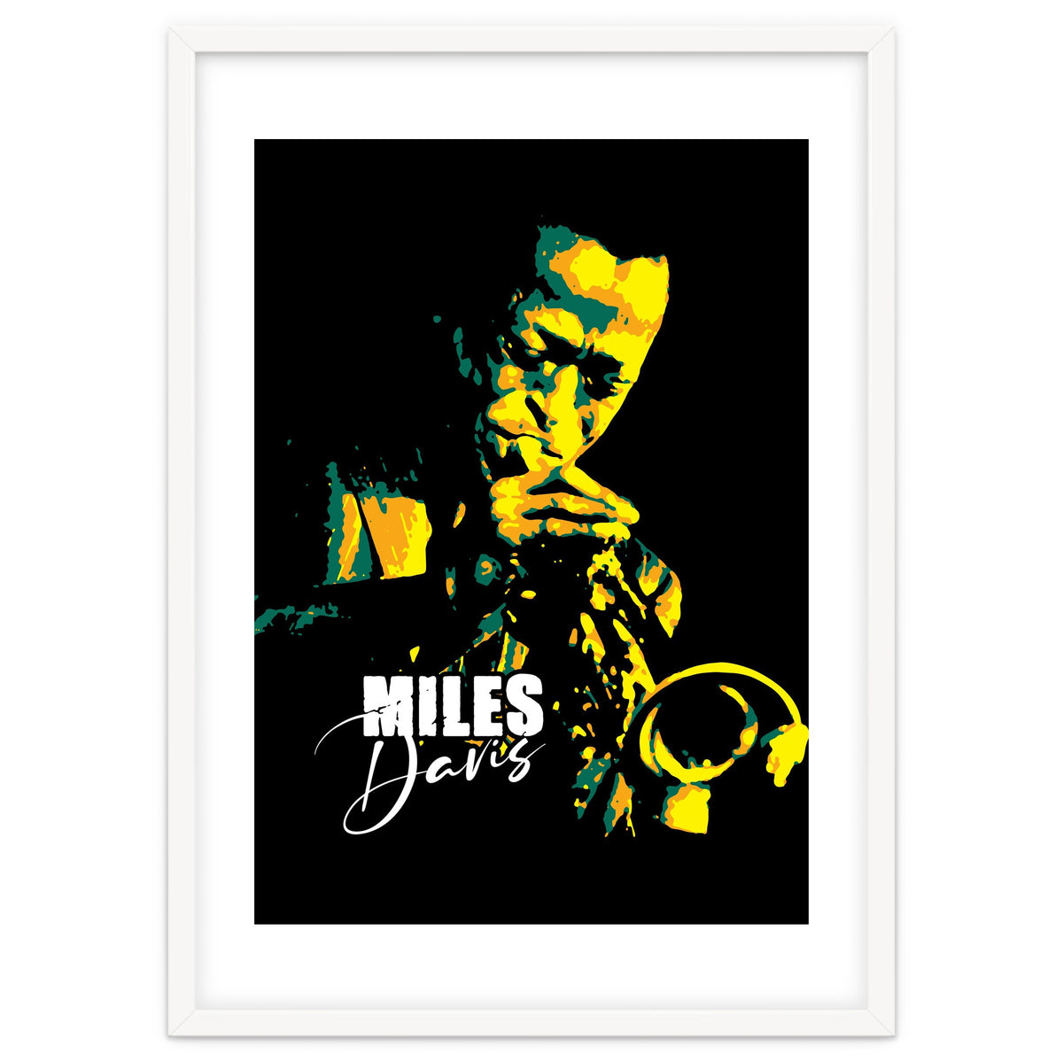 Miles Davis American Jazz Trumpeter
