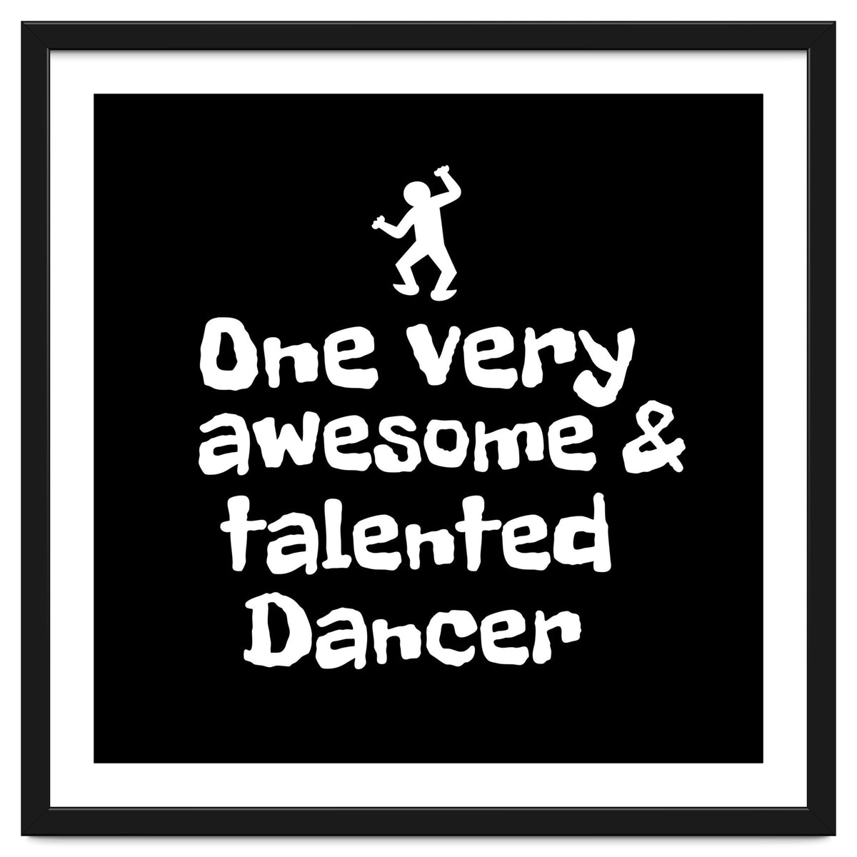 One very awesome and talented dancer