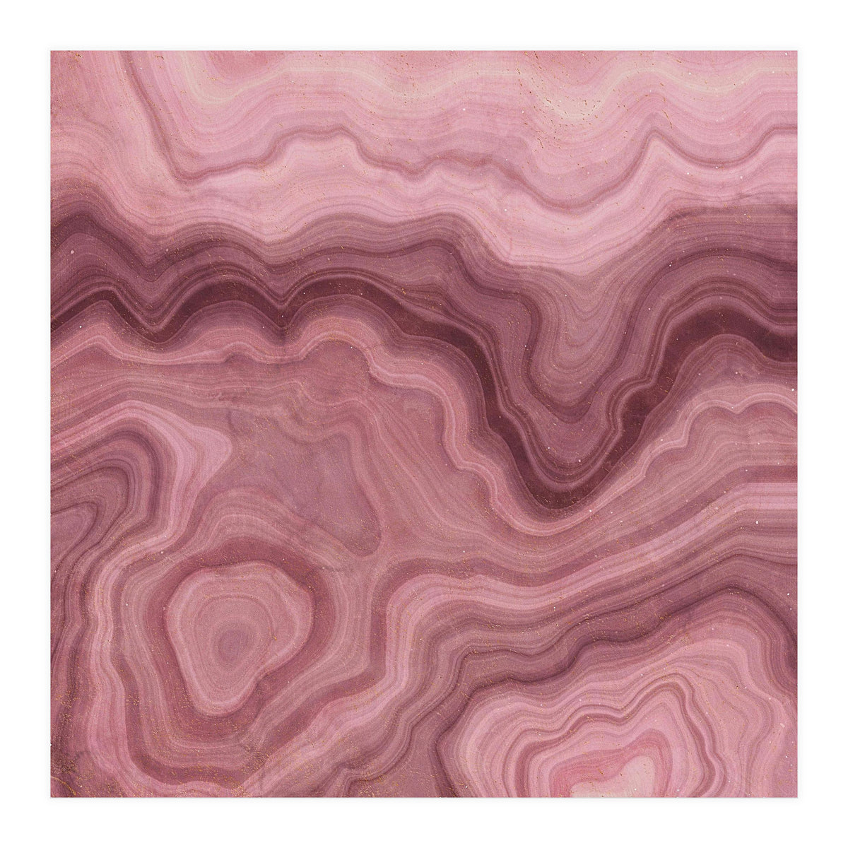 Pink Agate Texture 07  (Print Only)