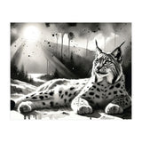 Lynx Resting In Sunlight (Print Only) thumbnail
