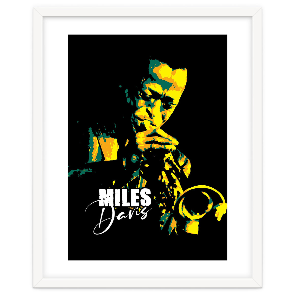 Miles Davis American Jazz Trumpeter