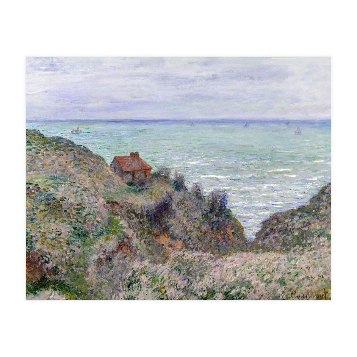 Cabin of the Customs Watch. (Print Only)