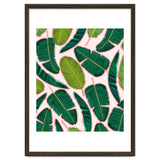Banana Leaf Blush #society6 #decor #buyart thumbnail