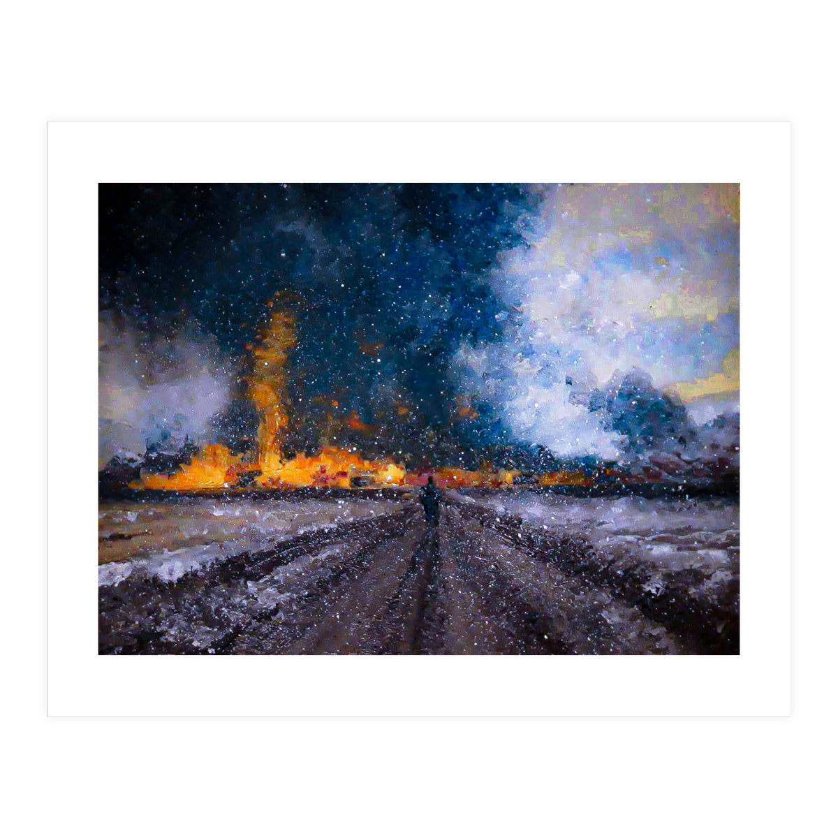 Zima Na Ukrainie Ii (Print Only)