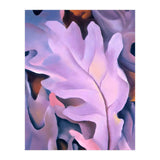 Georgia O’Keeffe – Purple Leaves (1922) | Elegant Botanical Modernist Composition in Rich Violet Tones (Print Only) thumbnail