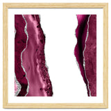 Burgundy & Silver Agate Texture 06 thumbnail