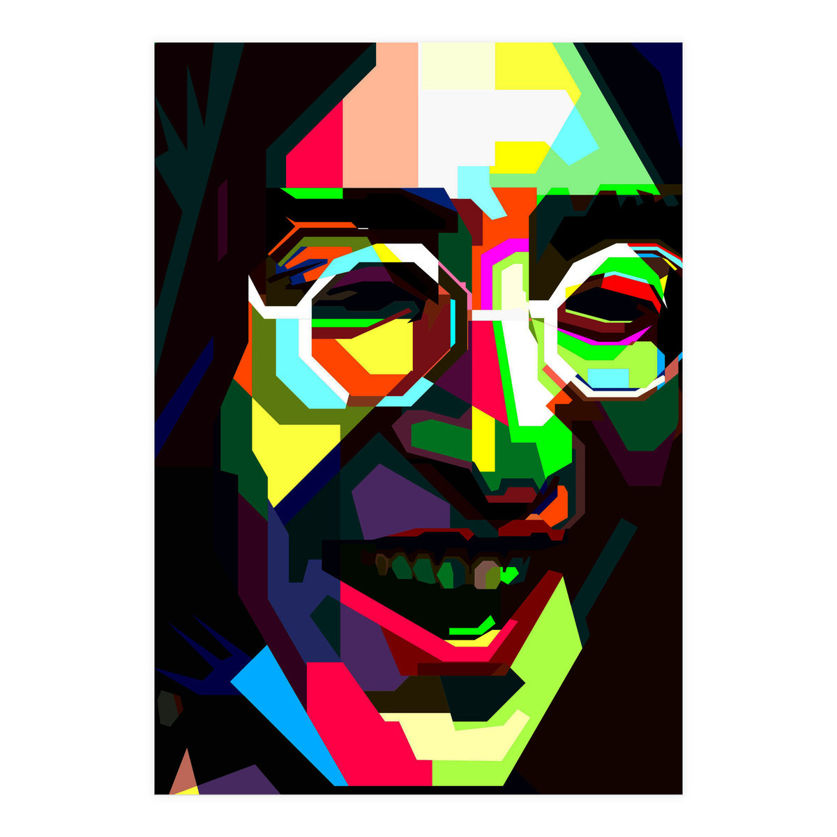 John Lennon Legend Pop Art WPAP (Print Only)