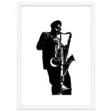 Rahsaan Roland Kirk Jazz Music Legend in Grayscale thumbnail