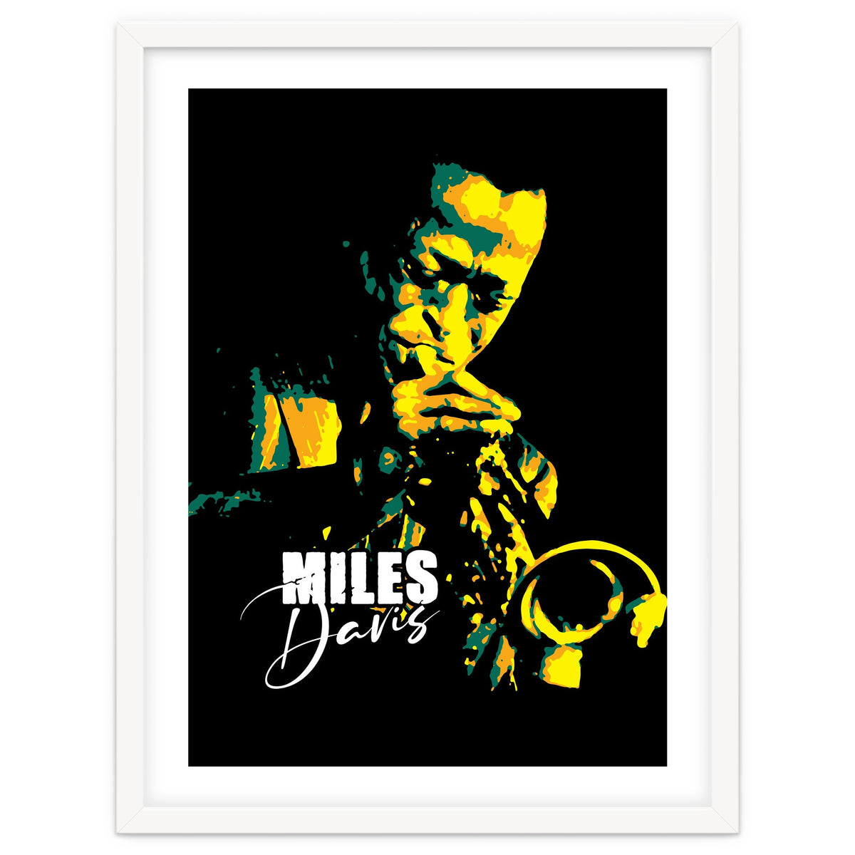 Miles Davis American Jazz Trumpeter