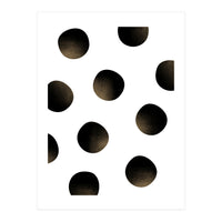 Dusted Black Polka (Print Only)