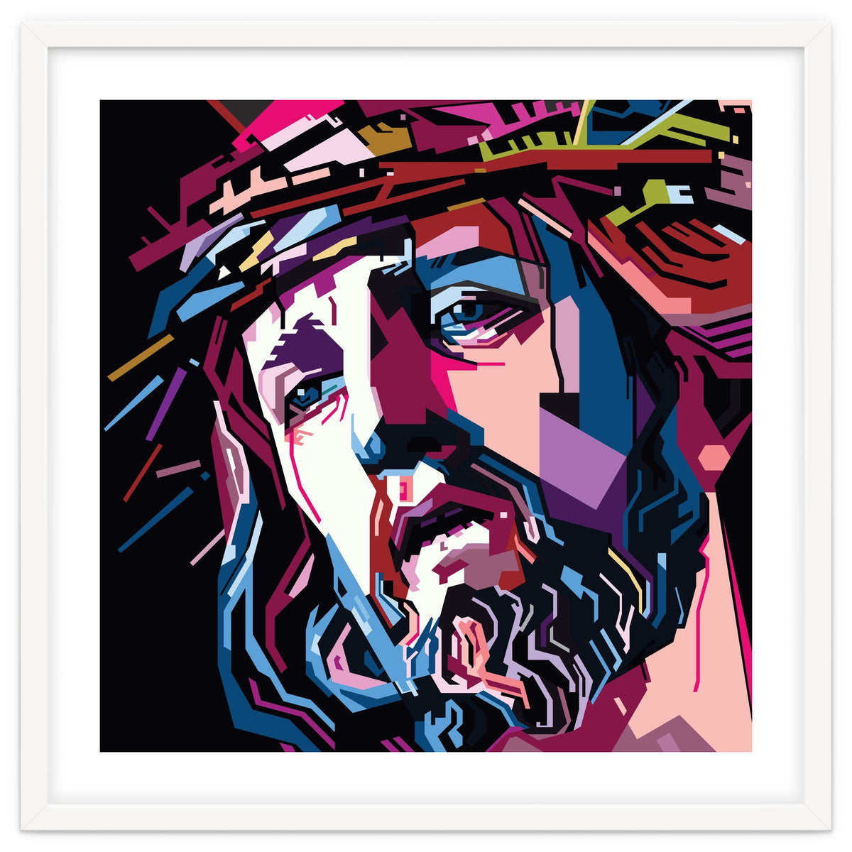 Jesus Christ Style WPAP