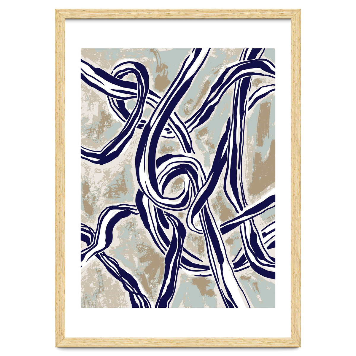 Follow the lines Abstract knots