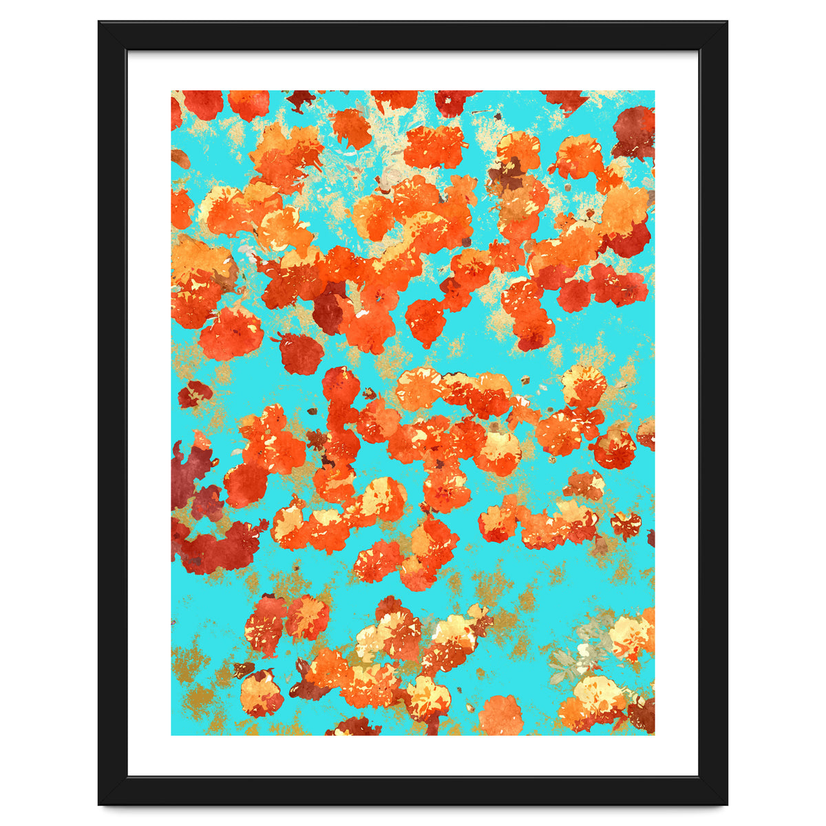 Teal Decor #society6
