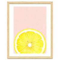 Lemon Slice, Fresh Citrus Kitchen Summer Art