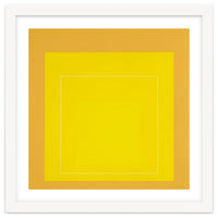 JOSEF ALBERS - HOMAGE TO THE SQUARE YELLOW