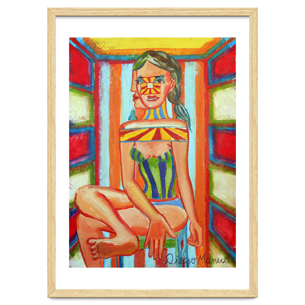 Mujer En La Silla 10