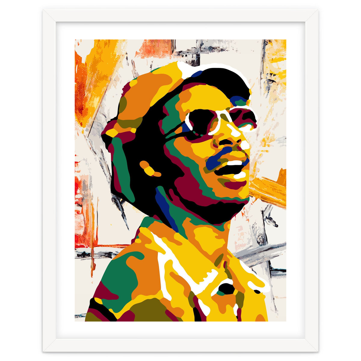 Stevie Wonder Retro Pop Art 3