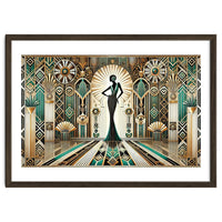 Art Deco Glamour Woman