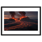 Volcanic Fury: Erupting Mountain Landscape thumbnail