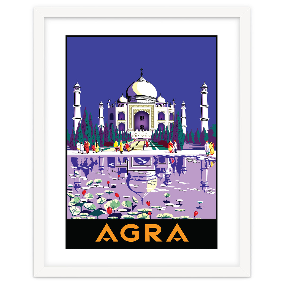 Agra, Taj Mahal, India