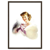 Beautiful Smiling Lady In White thumbnail
