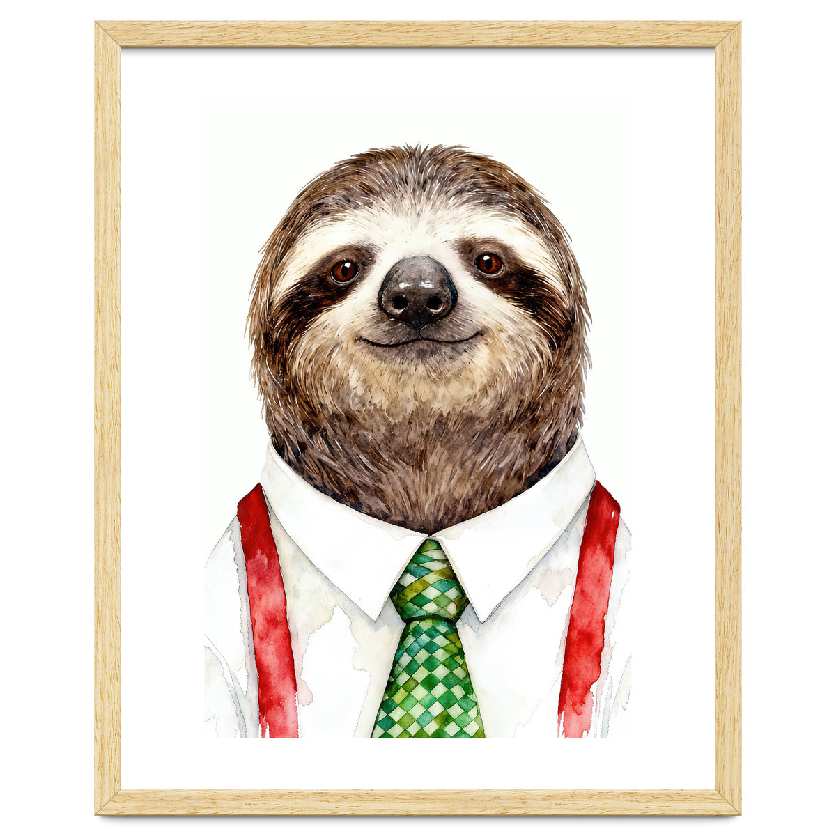 Sloth in the office Attire