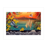 Rangitoto Sunset (Print Only) thumbnail