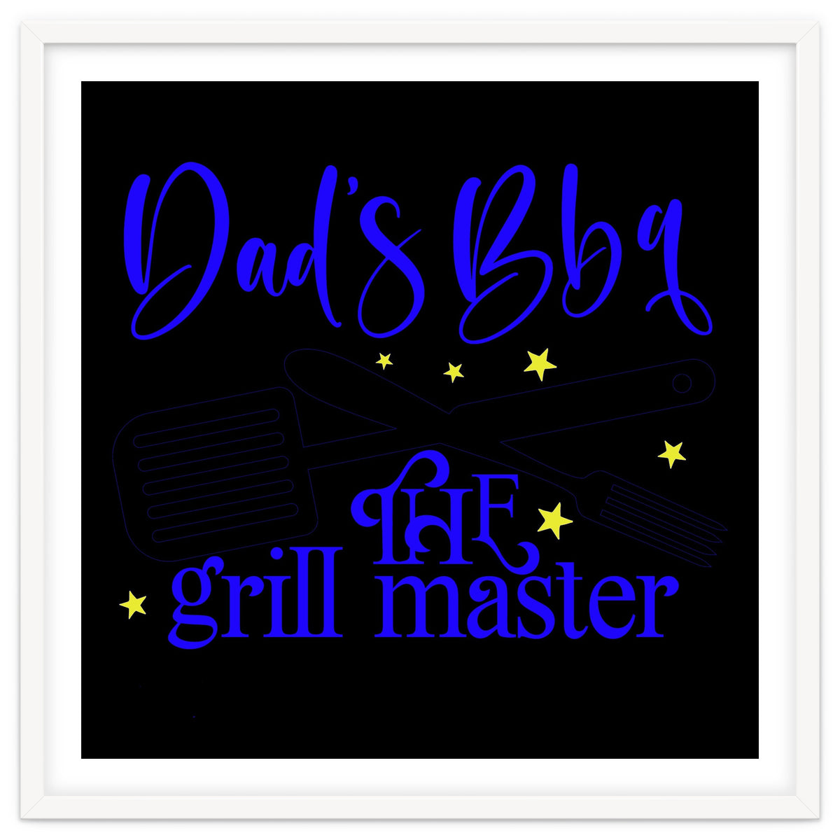 Dads Bbq The Grill Master