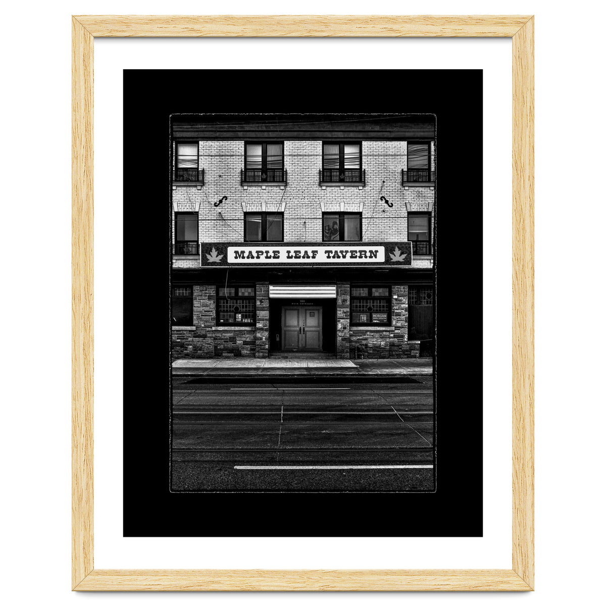 Maple Leaf Tavern No 1 with Border